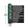 Buzzed 3.5’’ Rechargeable Bullet - Canna Queen Black - Stimulators