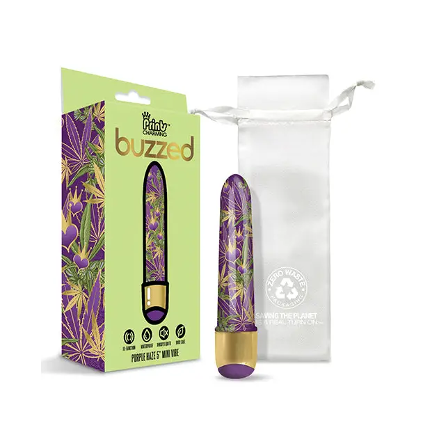 Buzzed 5’’ Mini Vibe - Purple Haze - Vibrators