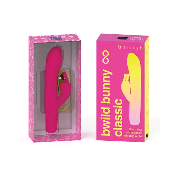 Bwild Infinite Classic Bunny - Sunset Pink - Vibrators