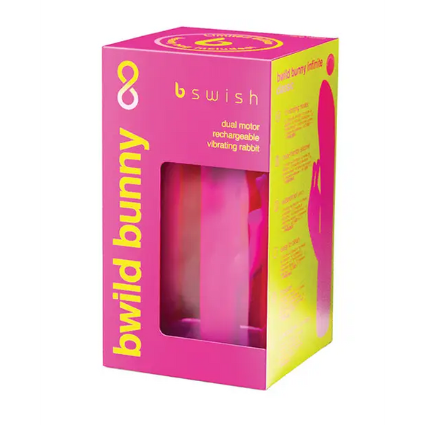 Bwild Infinite Classic Limited Edition Bunny - Sunset Pink - Vibrators