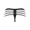 Cage Matte Cage Thong Black S/M - Lingerie - Packaged