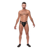 Cage Matte Cage Thong Black S/M - Lingerie - Packaged
