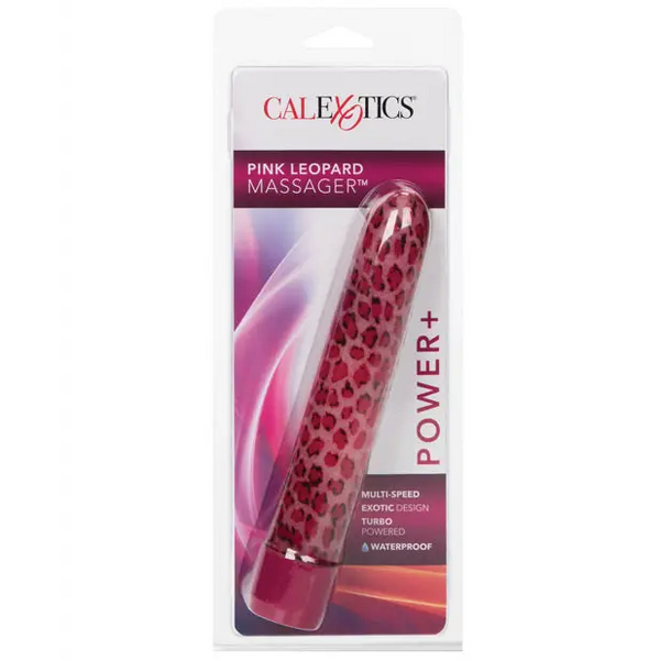 Cal Exotics Pink Leopard Massager - Vibrators