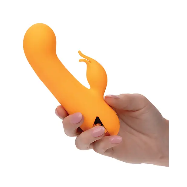 California Dreaming Montecito Muse Dual Stimulation Vibe - Orange - Vibrators