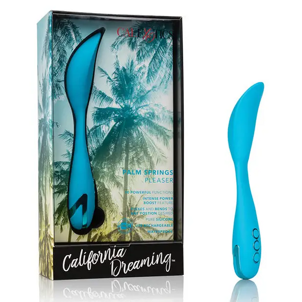 California Dreaming Palm Springs Pleaser - Blue - Stimulators