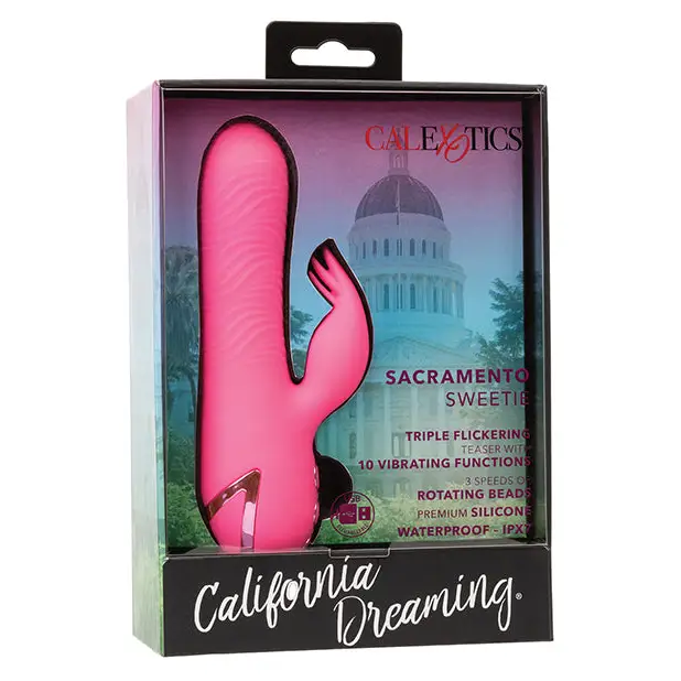 California Dreaming Sacramento Sweetie Vibrator & Rotating Stimulator - Vibrators