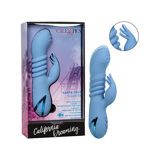 California Dreaming Santa Cruz Coaster - Blue - Vibrators