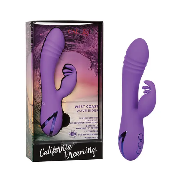 California Dreaming West Coast Wave Rider - Purple - Vibrators