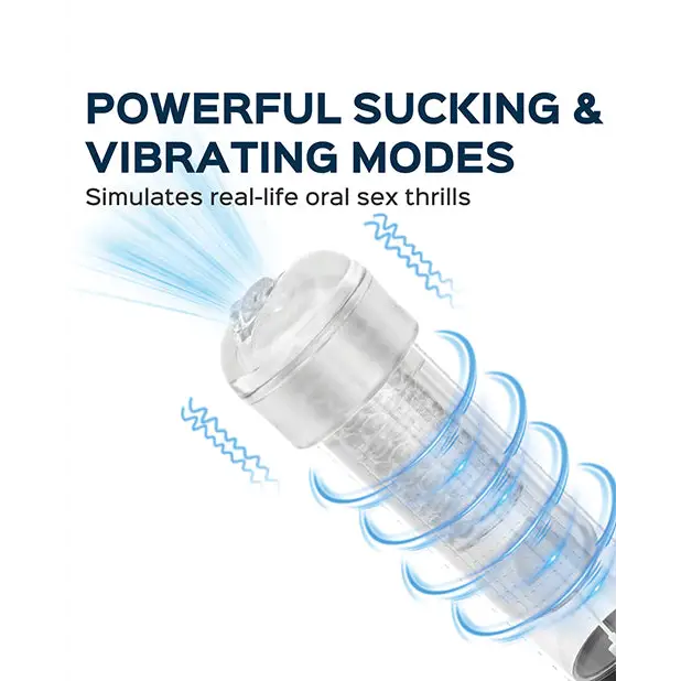 Calvin Vibrating Pump - White