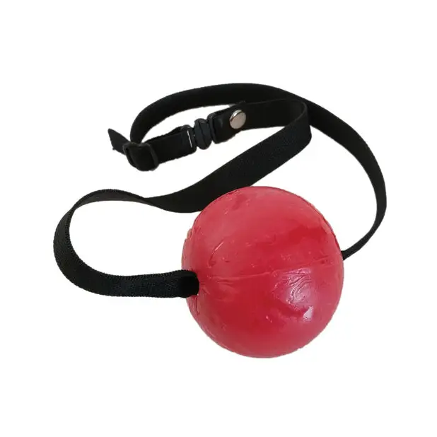 Candy Ball Gag - Strawberry - Bondage Blindfolds & Restraints