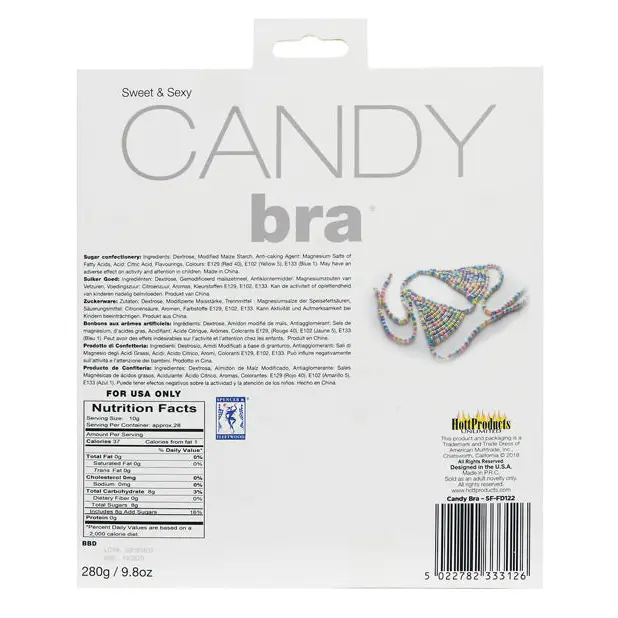 Candy Bra - Body Toppings & Edibles