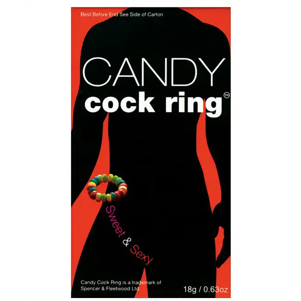 Candy Cock Ring - Body Toppings & Edibles