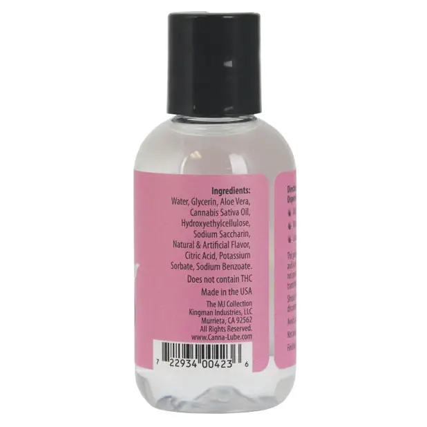Canna-lube - Raspberry Cough - Lubricants
