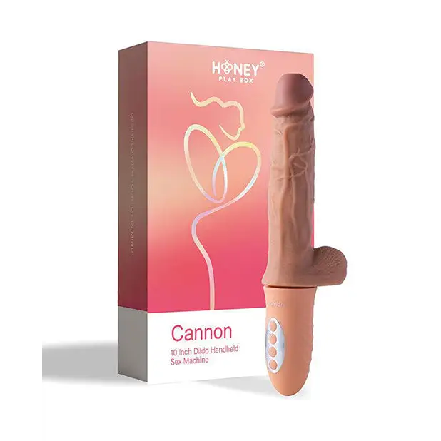 Cannon 10’’ Dildo Handheld Sex Machine - Light - Dongs & Dildos