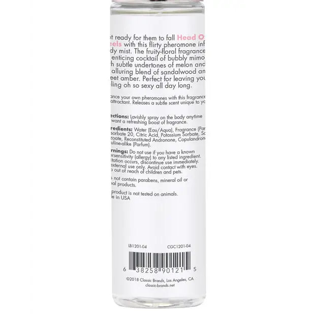 CGC Body Mist w/Pheromones - 103 ml Head Over Heels - Setting The Mood