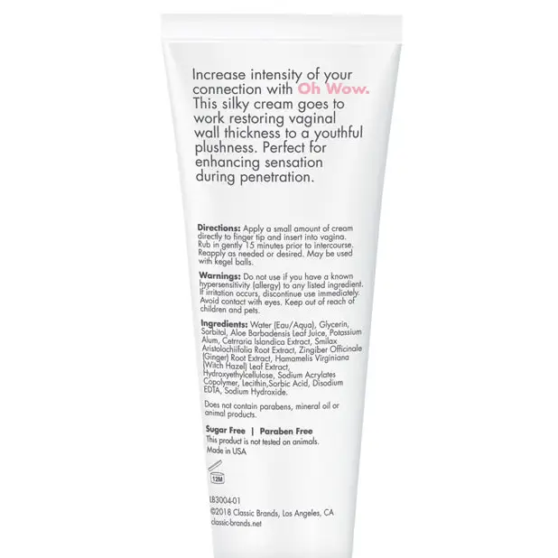 CGC Oh Wow Tightening Gel - 1 oz Au Natural - Sexual Enhancers
