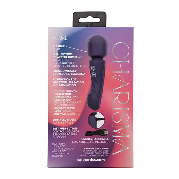 Charisma Allure Massager - Blue - Massage Products