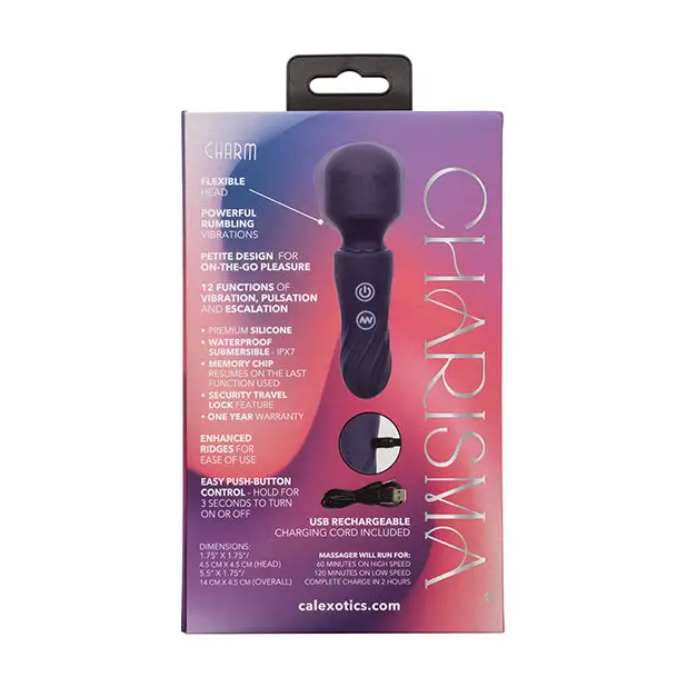 Charisma Charm Massager - Blue - Massage Products