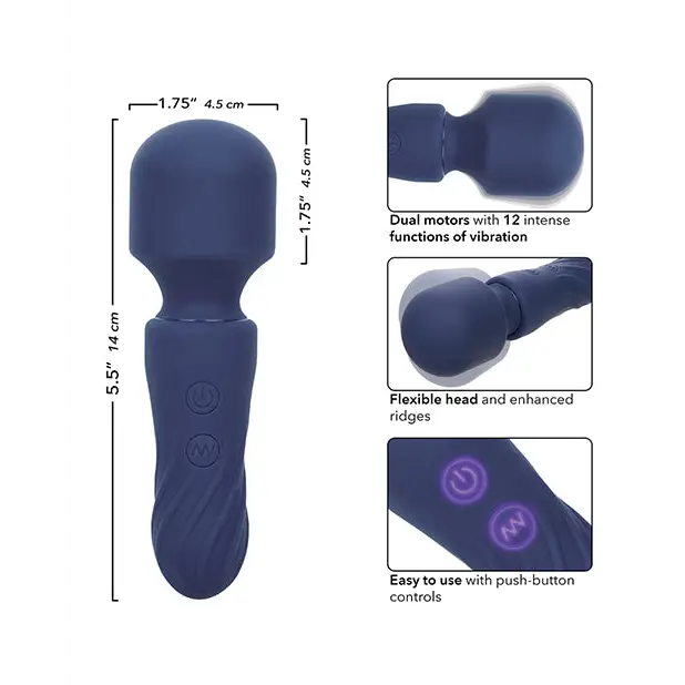 Charisma Charm Massager - Blue - Massage Products