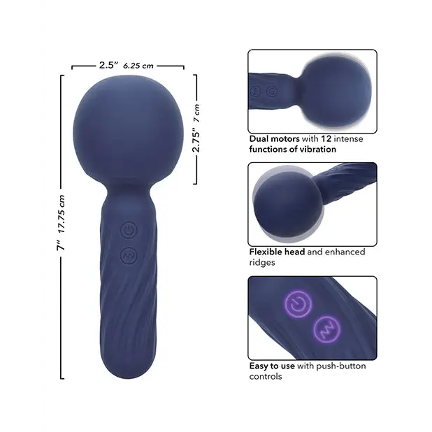 Charisma Seduction Massager - Blue - Massage Products