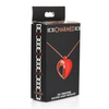 Charmed 10X Vibrating Silicone Heart Necklace - Stimulators
