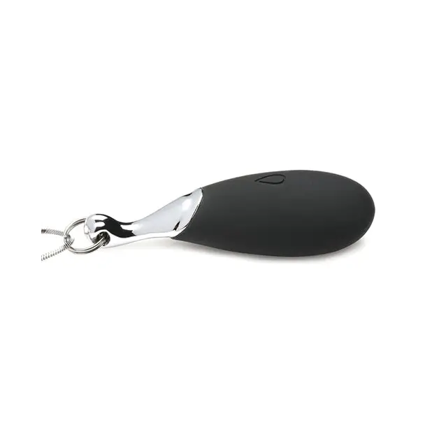 Charmed 10X Vibrating Silicone Teardrop Necklace - Stimulators