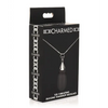 Charmed 10X Vibrating Silicone Teardrop Necklace - Stimulators
