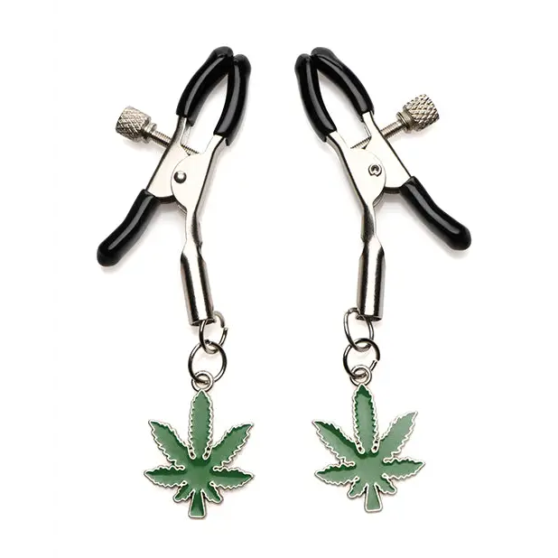 Charmed Mary Jane Nipple Clamps - Bondage Blindfolds & Restraints