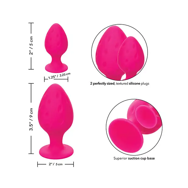 Cheeky Butt Plug - Pink - Anal Products