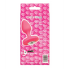 Cheeky Gems Medium Rechargeable Vibrating Probe - Pink - Anal Products