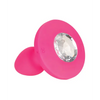 Cheeky Gems Small Rechargeable Vibrating Probe - Pink - Anal Products