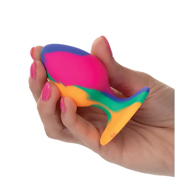 Cheeky Medium Tie Dye Plug - Anal Products