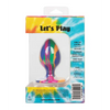 Cheeky Medium Tie Dye Plug - Anal Products