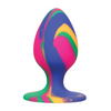 Cheeky Medium Tie Dye Plug - Anal Products