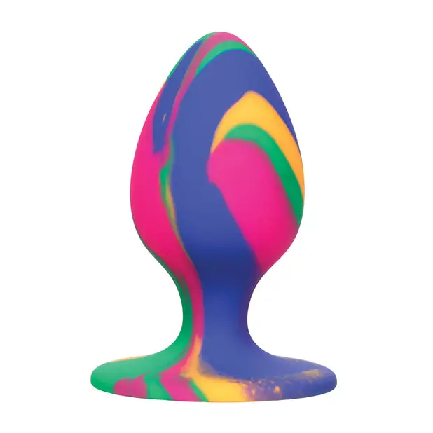 Cheeky Medium Tie Dye Plug - Anal Products
