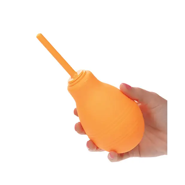 Cheeky One Way Flow Anal Douche - Orange - Anal Products