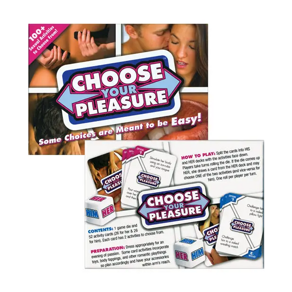 Choose Your Pleasure Game - Games for Romance & Couples