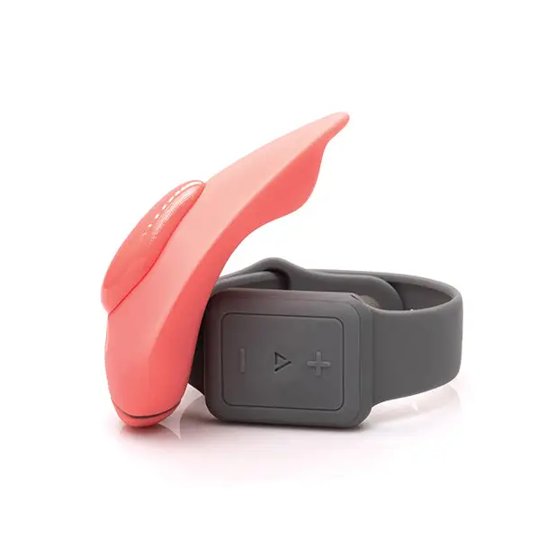 Clandestine Devices Companion Panty Vibe w/Wearable Remote - Coral - Stimulators