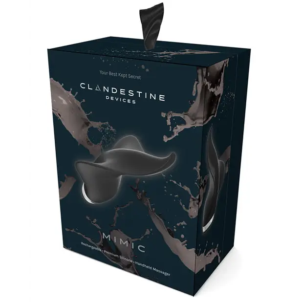 Clandestine Devices Mimic Manta Ray - Black - Stimulators