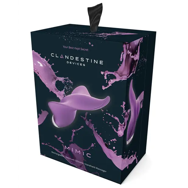 Clandestine Devices Mimic Manta Ray - Lilac - Stimulators