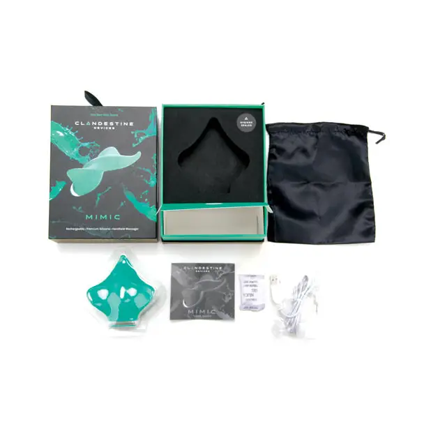Clandestine Devices Mimic Manta Ray - Seafoam - Stimulators