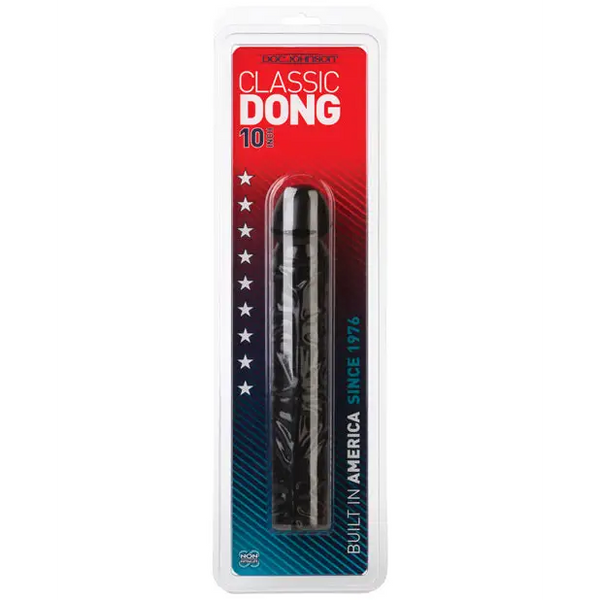 Classic 10’’ Dong - Black - Dongs & Dildos