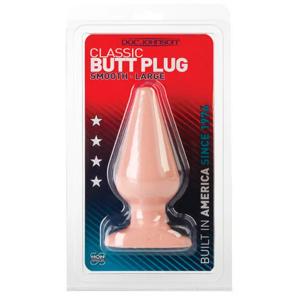 Classic Butt Plug - Large - Anal Products