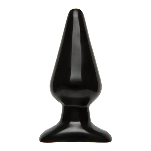 Classic Butt Plug - Large Black - Anal Products