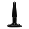 Classic Butt Plug - Small Black - Anal Products