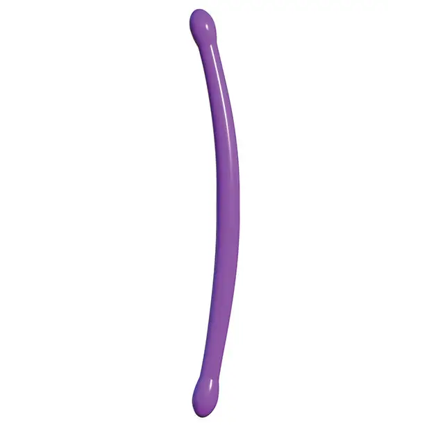 Classix 18’’ Bendable Double Whammy - Purple - Dongs & Dildos