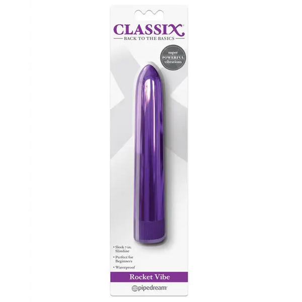 Classix 7’’ Metallic Vibe - Purple - Vibrators