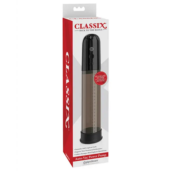 Classix Auto Vac Power Pump - Black - Penis Enhancement