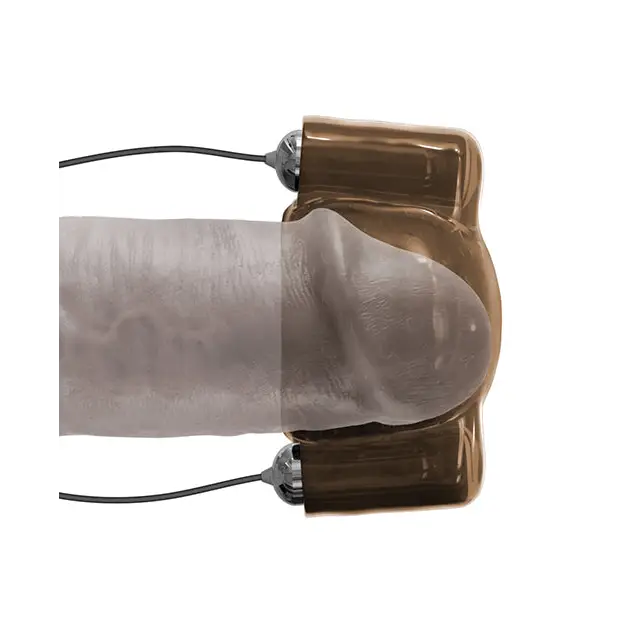 Classix Dual Vibrating Head Teaser - Black/Smoke - Dolls & Masturbators