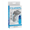 Classix Dual Vibrating Head Teaser - Blue/Clear - Dolls & Masturbators